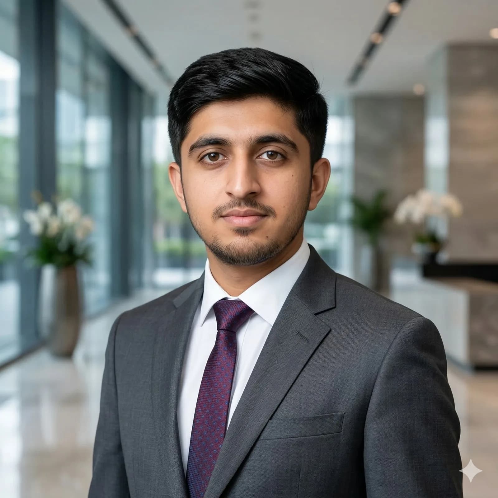 Portrait of Ghulam Hussain, co-founder and full stack developer at ZYFISTA