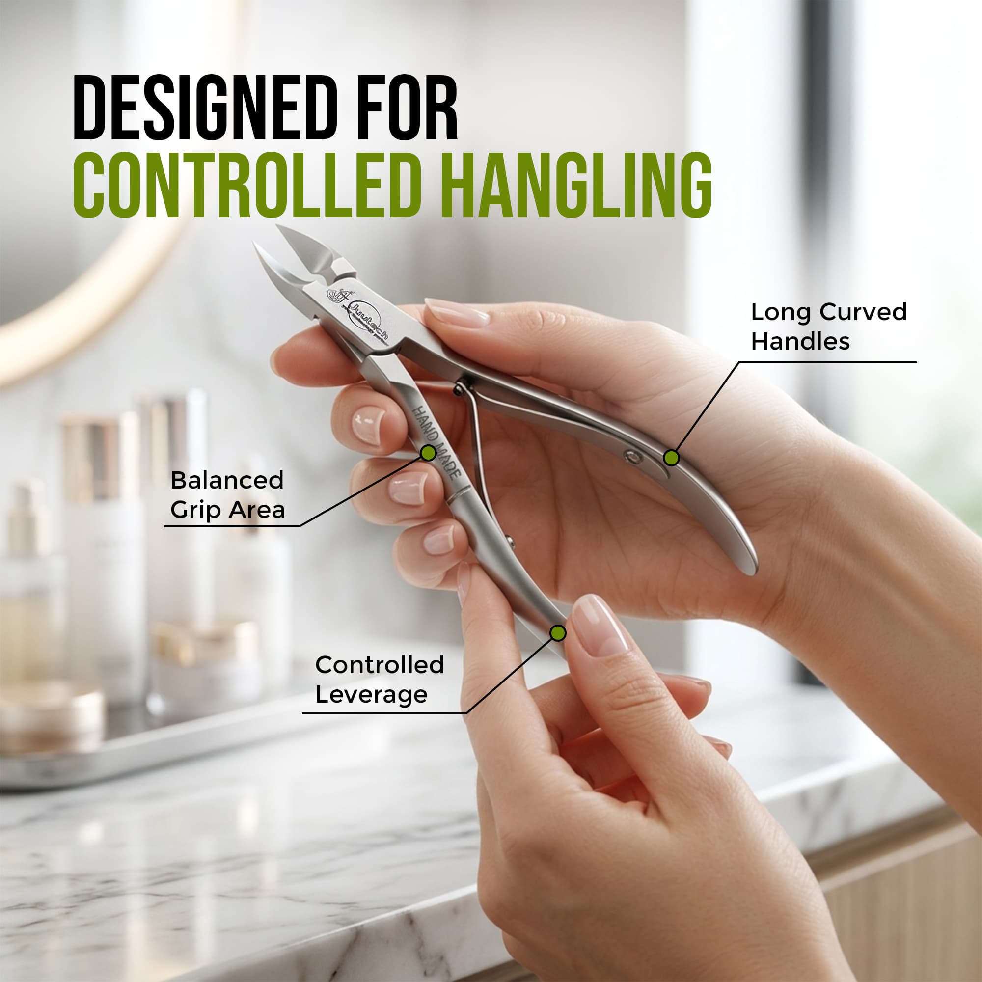 Product grip detail graphic