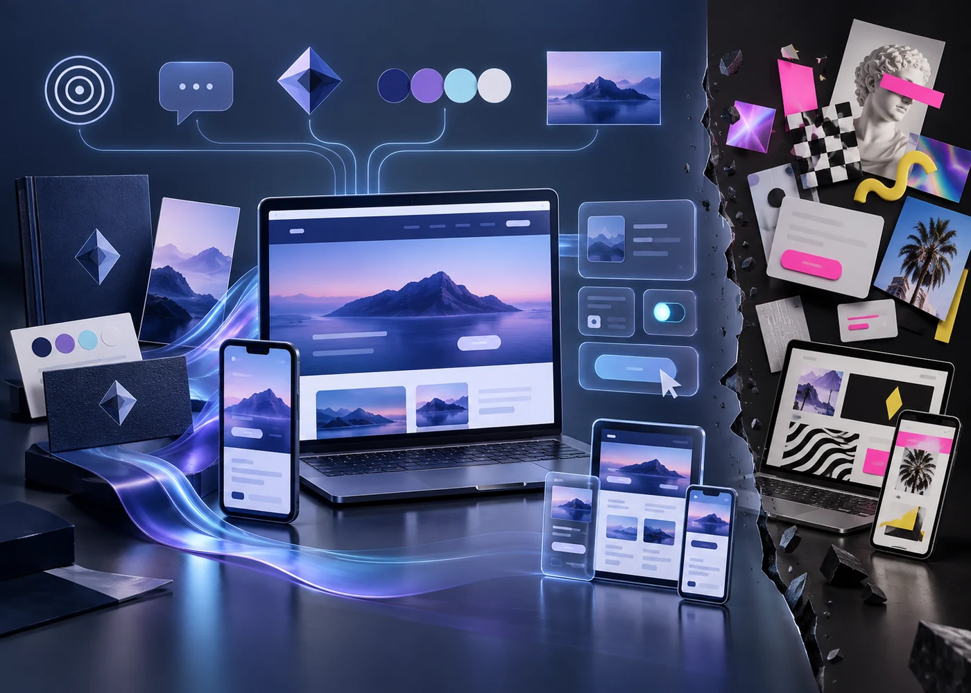 branding, original ZYFISTA illustration