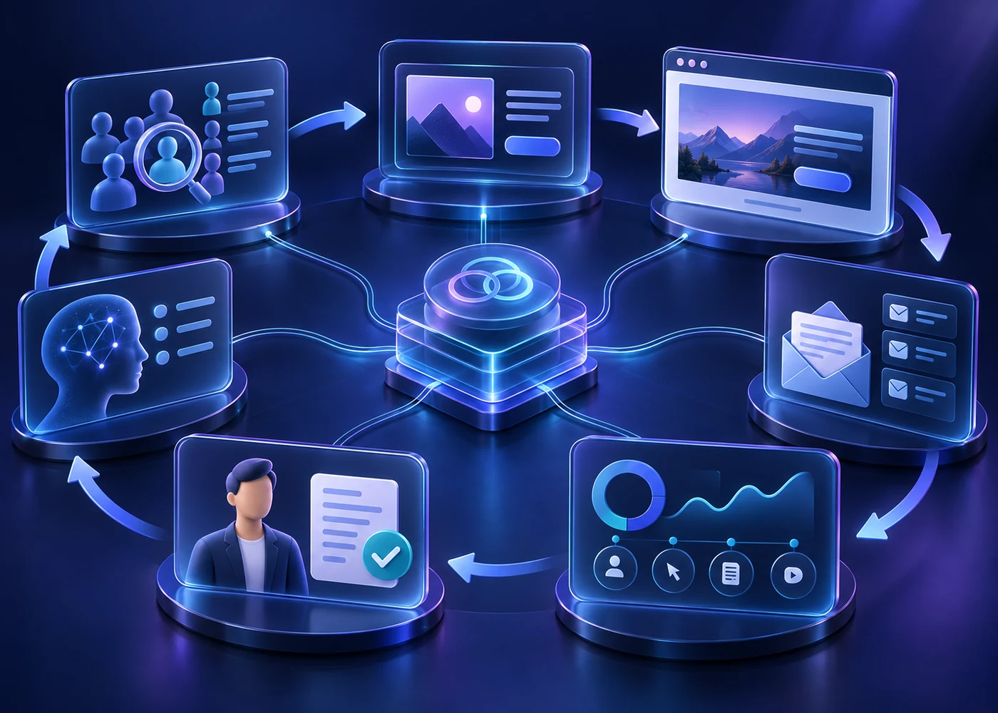 digital marketing, original ZYFISTA illustration